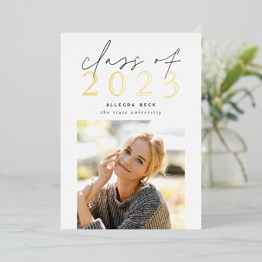 Inline | Aankondiging van moderne Folie Foto-Afstu (Staand Voorkant)