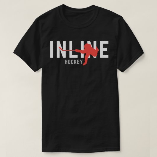 Inline Hockey Roller Hockey Essential T-Shirt (Design voorkant)