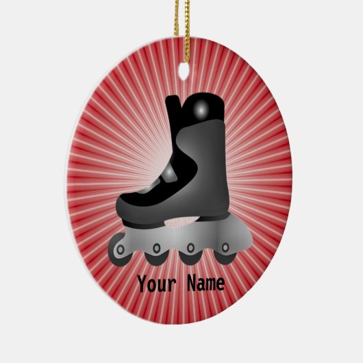 Inline Schaats Design Ornament (Rechts)