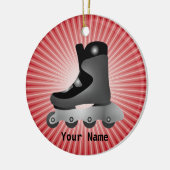 Inline Schaats Design Ornament (Links)