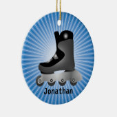 Inline Schaats Design Ornament (Rechts)