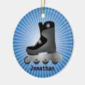 Inline Schaats Design Ornament (Links)