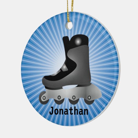 Inline Schaats Design Ornament (Links)