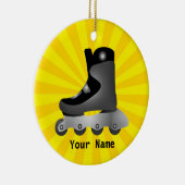 Inline Schaats Design Ornament (Rechts)