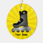 Inline Schaats Design Ornament (Links)