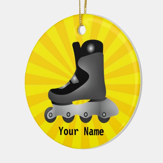 Inline Schaats Design Ornament (Links)