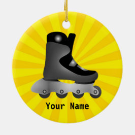 Inline Schaats Design Ornament