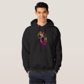Inline Schaatsen 70s 80s Rollerskating Hoodie (Voorkant volledig)