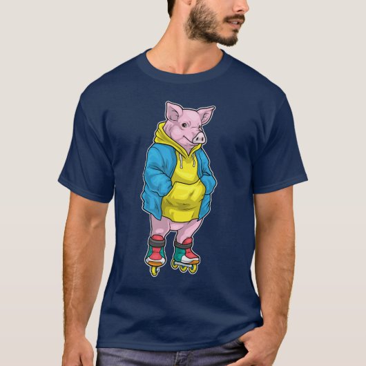 Inline schaatsen Inline skates Sport T-shirt (Voorkant)