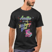 Inline Skate Skates 80s Rollerskating Roller Eight T-shirt (Voorkant)