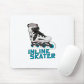 Inline Skater Muismat (Met muis)