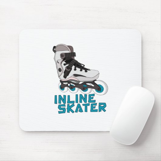 Inline Skater Muismat (Met muis)