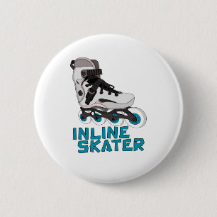 Inline Skater Ronde Button 5,7 Cm
