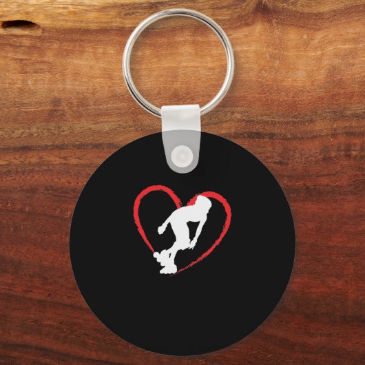 Inline Skating ist wie Liebe Sleutelhanger (Voorkant)