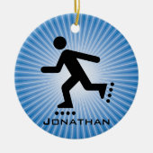 Inline Skating Ornament (Voorkant)