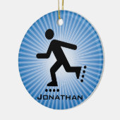 Inline Skating Ornament (Links)