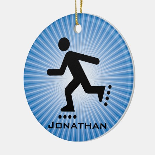 Inline Skating Ornament (Links)