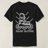 Inline Skating Schaats Roller Shoes Rollerblades 1 T-shirt (Design voorkant)