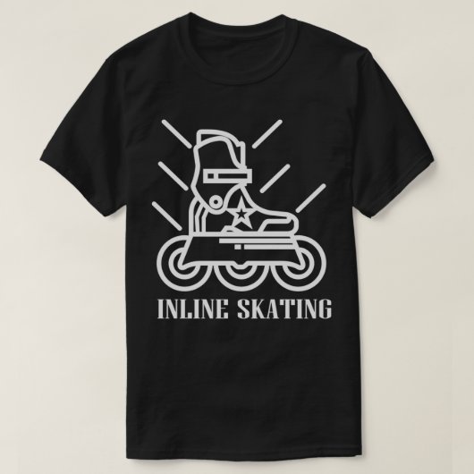 Inline Skating Schaats Roller Shoes Rollerblades 1 T-shirt (Design voorkant)