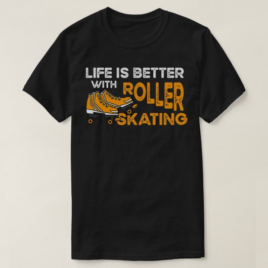 Inline Skating Schaats Roller Shoes Rollerblades 2 T-shirt (Design voorkant)