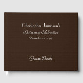 Inlogboeken voor afgesneden boor- en voetafdruk va gastenboek (Voorkant)