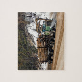 Inloggen bij non-profitorganisaties - Logout Loggi Legpuzzel (Verticaal)