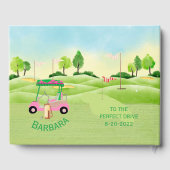 Inloggen bij Pensioenpartij Golf Gastenboek (Achterkant)