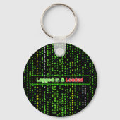 Inloggen en geladen Sleutelhanger (Voorkant)