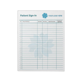 Inloggen voor bewerkbare patiënt notitieblok