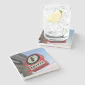 Inman Park, Fritti, Atlanta Marble Onderzetters (Zijkant)