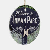 Inman Park, Inman Park Atlanta, Inman Park Keramisch Ornament (Rechts)