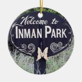Inman Park, Inman Park Atlanta, Inman Park Keramisch Ornament (Voorkant)