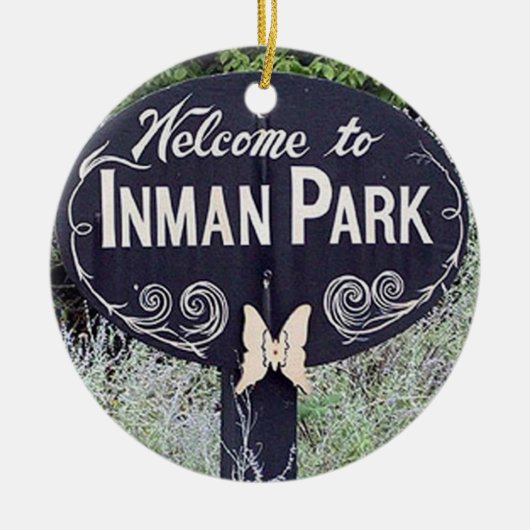 Inman Park, Inman Park Atlanta, Inman Park Keramisch Ornament (Voorkant)
