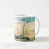 Inman Steamship Company Koffiemok (Voorkant rechts)