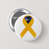 Inmate Ribbon Ronde Button 5,7 Cm (Voorkant /achterkant)