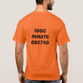 Inmate T-shirt (Achterkant)