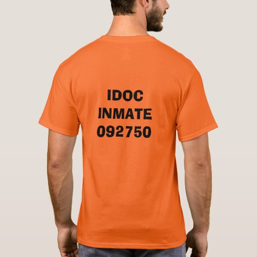 Inmate T-shirt (Achterkant)