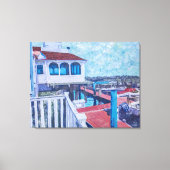 Inn bij Somers Point Canvas Afdruk (Voorkant)