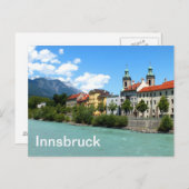 Inn in Innsbruck Briefkaart (Voorkant / Achterkant)