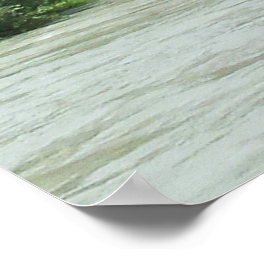 Inn in Innsbruck Poster (Hoek)