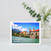 Inn Innsbruck Oostenrijk Briefkaart (Staand voorkant)