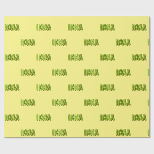Inna Kiwi Fruit Geschenk papier Geschenkpapier (Vlak)