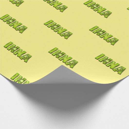 Inna Kiwi Fruit Geschenk papier Geschenkpapier (Hoek)