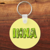 Inna Name Kiwi Design Schlüsselanhänger Sleutelhanger (Voorkant)