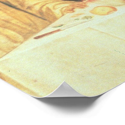 Inname van Communie uit het leven van St. Benedict Poster (Hoek)