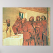 Inname van Communie uit het leven van St. Benedict Poster (Voorkant)