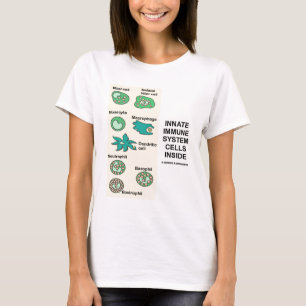 Inname van de cellen van het immuunsysteem t-shirt