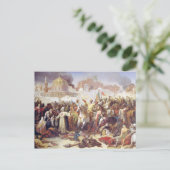 Inname van Jerusalem Briefkaart (Staand voorkant)