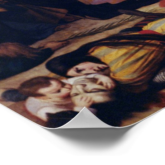 Inname van Jerusalem Poster (Hoek)