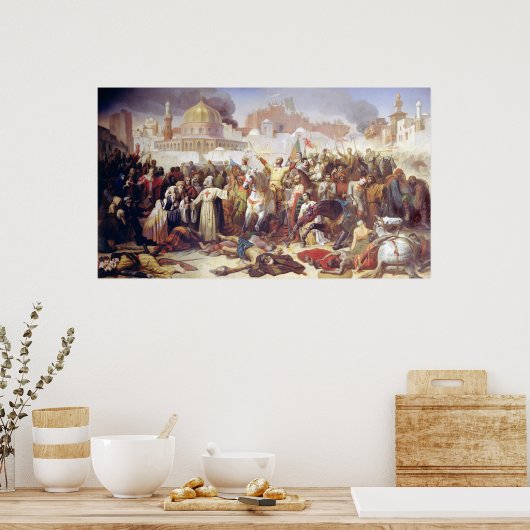 Inname van Jerusalem Poster (Keuken)